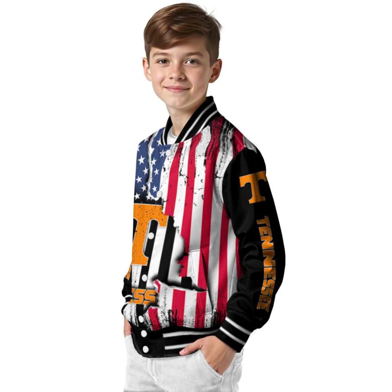 tennessee volunteers patriotic theme black jacket trendy jacketwow