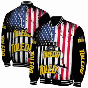toledo rockets patriotic theme black jacket fashion forward jacketwow