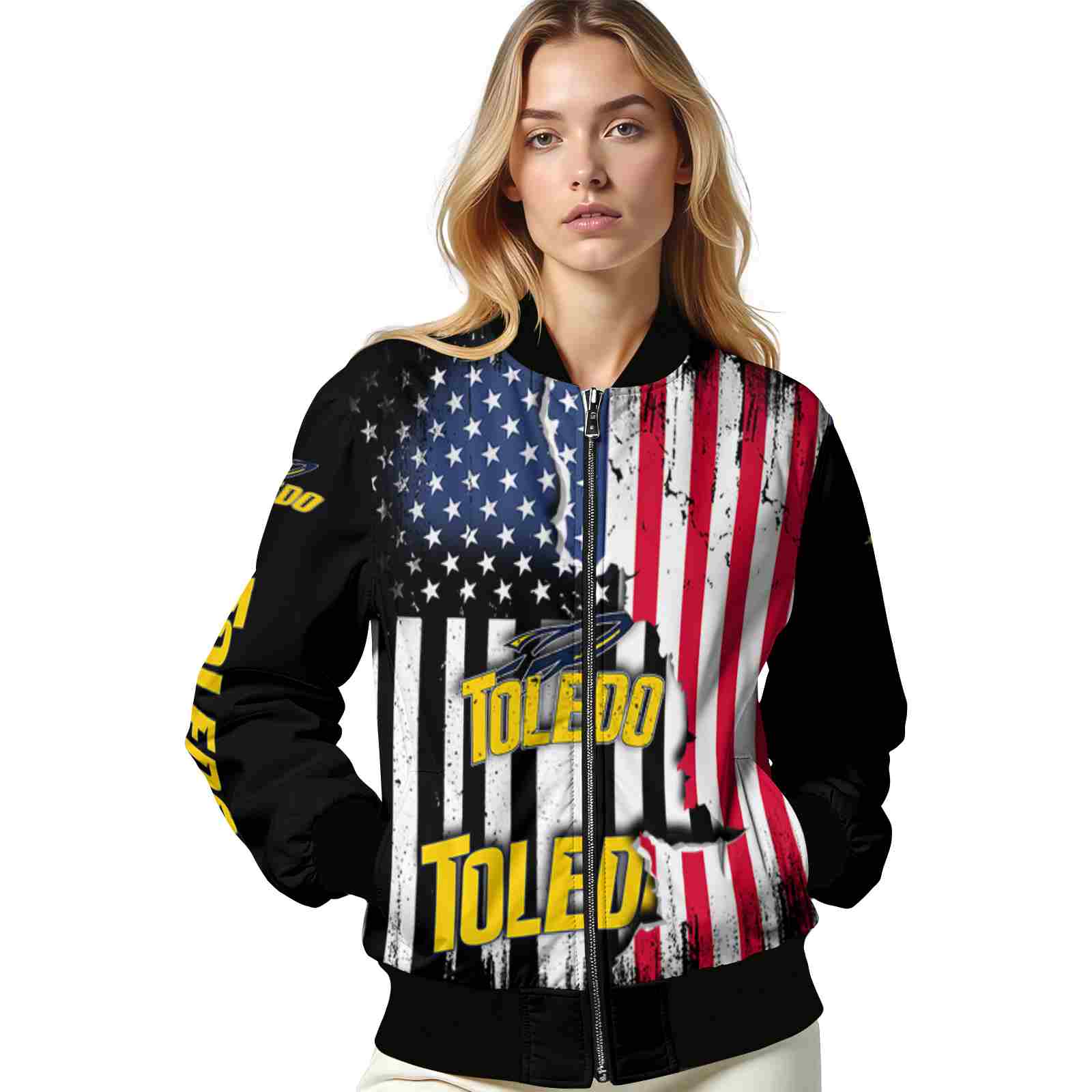 toledo rockets patriotic theme black jacket latest model jacketwow toledo rockets patriotic theme black jacket latest model jacketwow