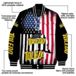 toledo rockets patriotic theme black jacket best selling jacketwow