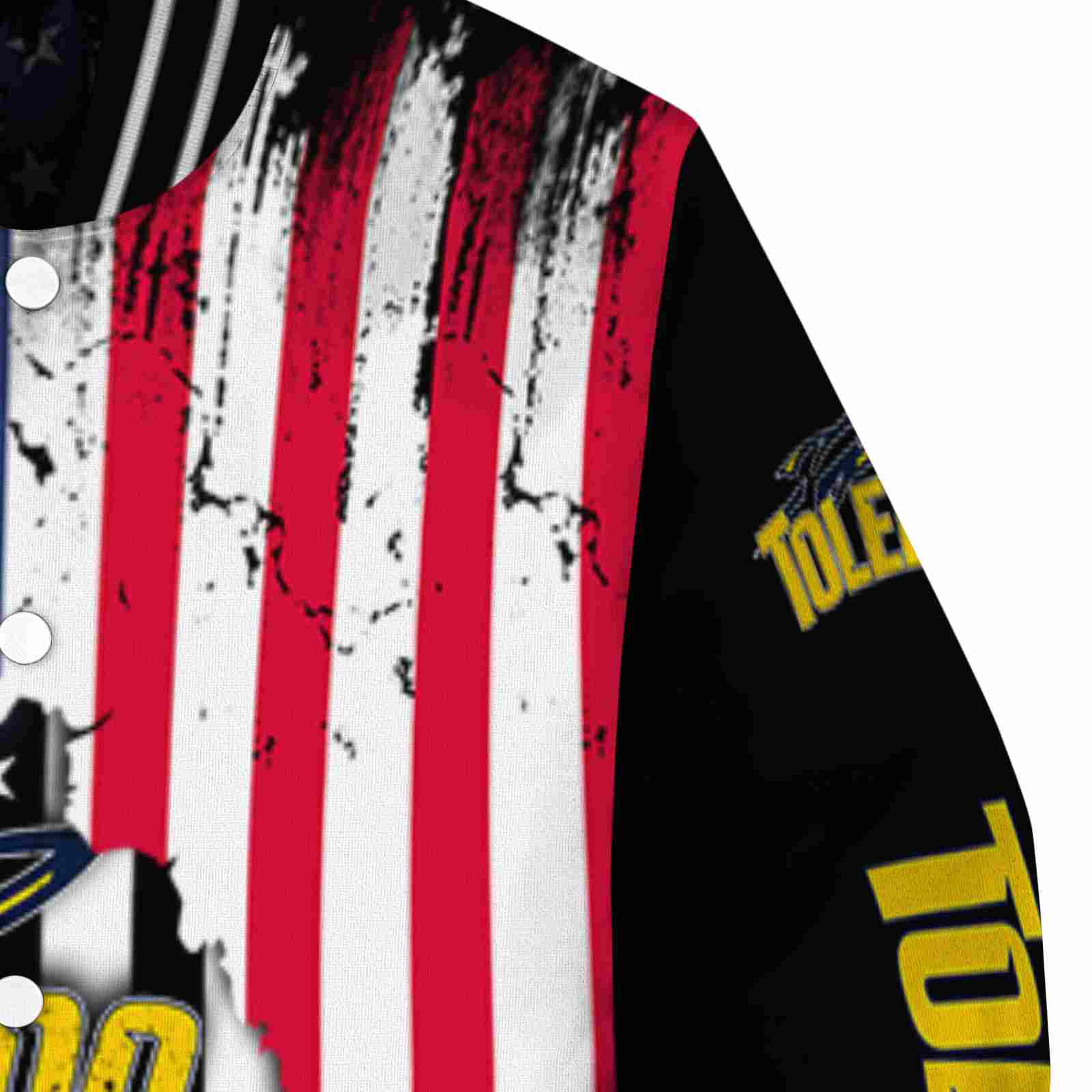 toledo rockets patriotic theme black jacket premium grade jacketwow toledo rockets patriotic theme black jacket premium grade jacketwow