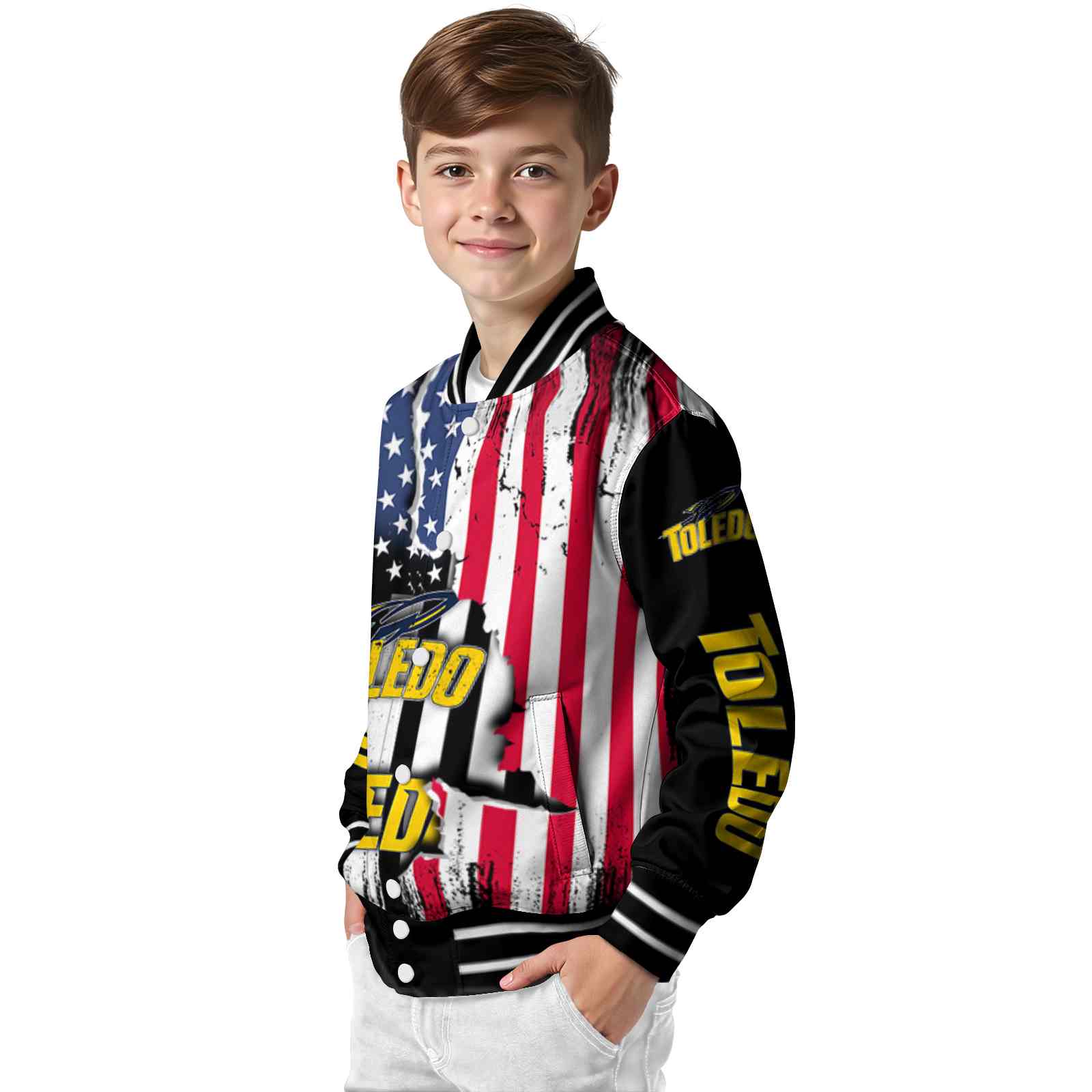 toledo rockets patriotic theme black jacket trendy jacketwow toledo rockets patriotic theme black jacket trendy jacketwow