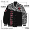 toronto raptors camo patchwork black jacket new arrival jacketwow