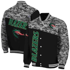 uab blazers camo patchwork black jacket fashion forward jacketwow