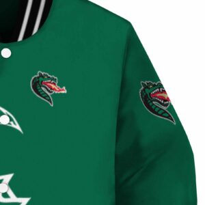 uab blazers tribal art green white black jacket premium grade jacketwow