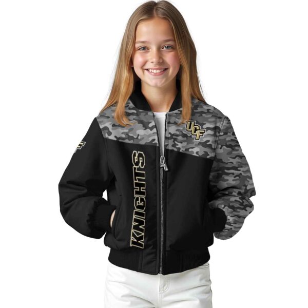 ucf knights camo patchwork black jacket top rated jacketwow