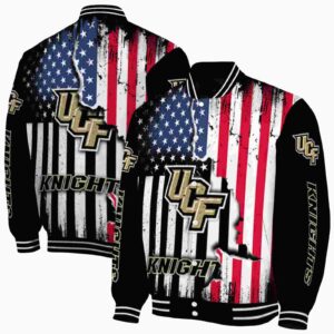 ucf knights patriotic theme black jacket fashion forward jacketwow