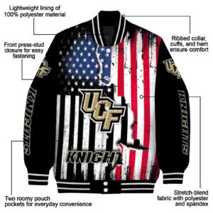 ucf knights patriotic theme black jacket new arrival jacketwow