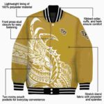 ucf knights tribal art gold white black jacket best selling jacketwow
