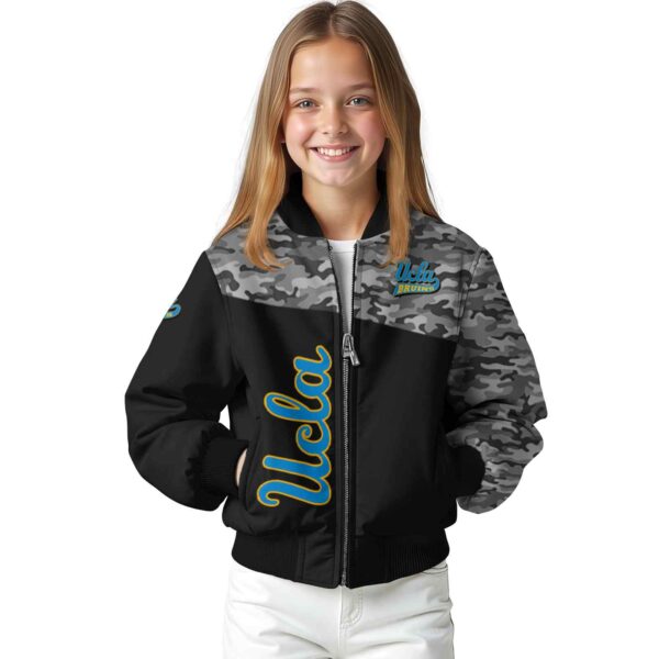 ucla bruins camo patchwork black jacket top rated jacketwow