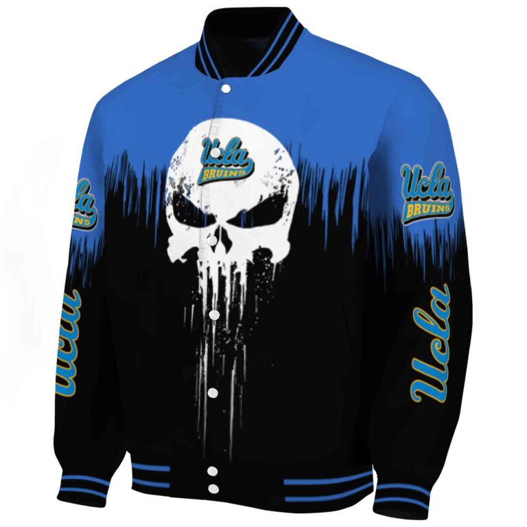 ucla bruins punisher skull blue black white jacket best selling jacketwow