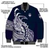 uconn huskies tribal art blue white black jacket new arrival jacketwow