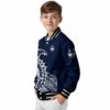 uconn huskies tribal art blue white black jacket trendy jacketwow