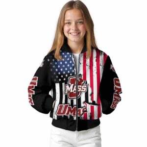 umass minutemen patriotic theme black jacket top rated jacketwow