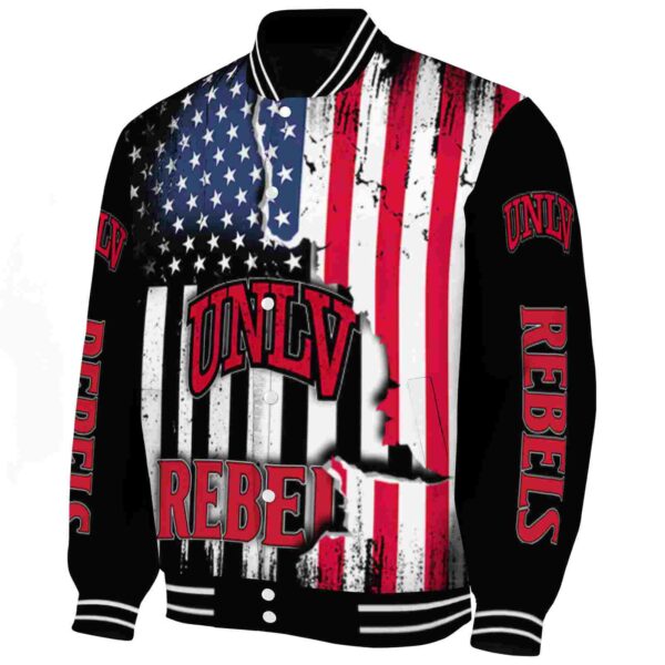 unlv rebels patriotic theme black jacket best selling jacketwow