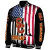 usc trojans patriotic theme black jacket best selling jacketwow