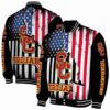 usc trojans patriotic theme black jacket fashion forward jacketwow