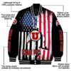 utah utes patriotic theme black jacket new arrival jacketwow
