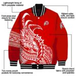 utah utes tribal art red white black jacket best selling jacketwow