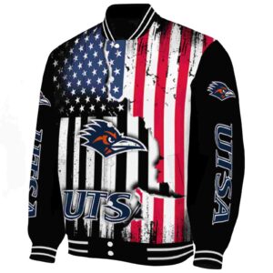 utsa roadrunners patriotic theme black jacket best selling jacketwow