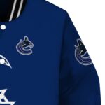 vancouver canucks tribal art blue white black jacket best selling jacketwow