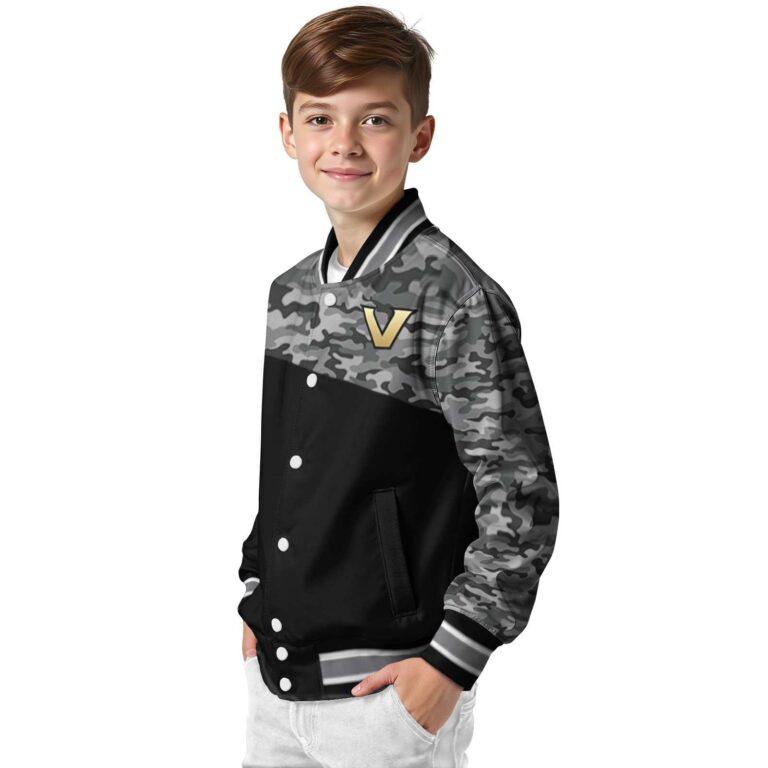 vanderbilt commodores camo patchwork black jacket trendy jacketwow
