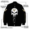 vanderbilt commodores punisher skull black white jacket new arrival jacketwow