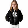vanderbilt commodores punisher skull black white jacket top rated jacketwow