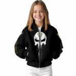 vanderbilt commodores punisher skull black white jacket best selling jacketwow
