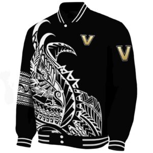 vanderbilt commodores tribal art black white black jacket best selling jacketwow