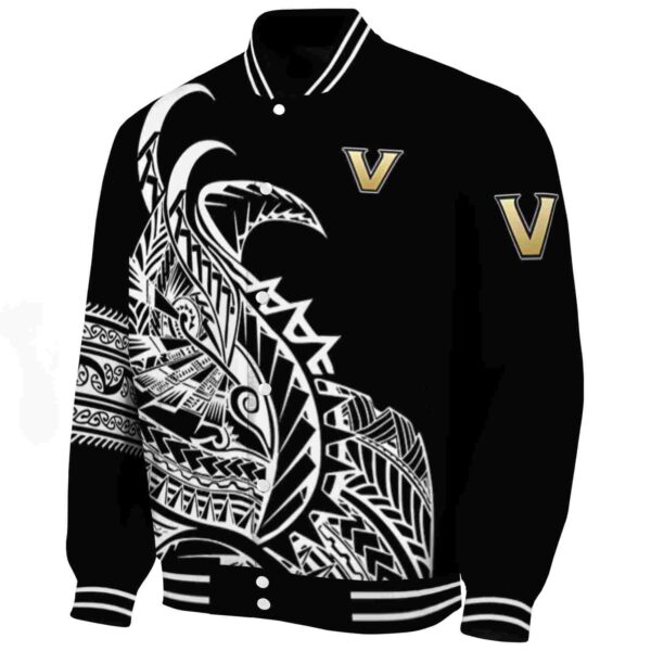 vanderbilt commodores tribal art black white black jacket best selling jacketwow