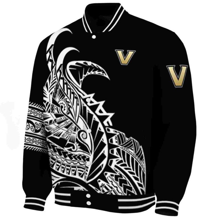 vanderbilt commodores tribal art black white black jacket best selling jacketwow