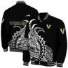 vanderbilt commodores tribal art black white black jacket fashion forward jacketwow