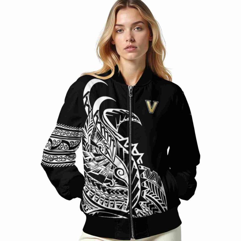vanderbilt commodores tribal art black white black jacket latest model jacketwow