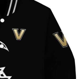 vanderbilt commodores tribal art black white black jacket premium grade jacketwow