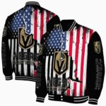 vegas golden knights patriotic theme black jacket best selling jacketwow
