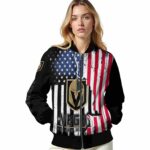 vegas golden knights patriotic theme black jacket best selling jacketwow