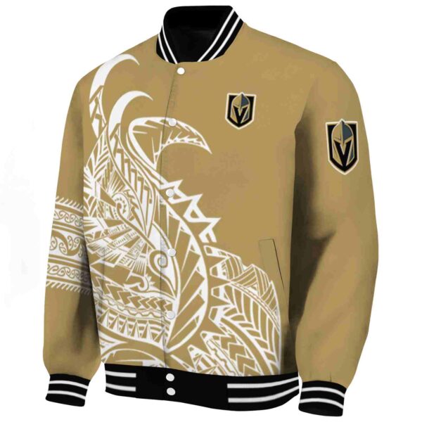vegas golden knights tribal art tan white black jacket best selling jacketwow