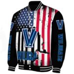 villanova wildcats patriotic theme black jacket best selling jacketwow