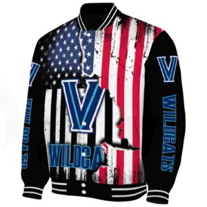 villanova wildcats patriotic theme black jacket best selling jacketwow