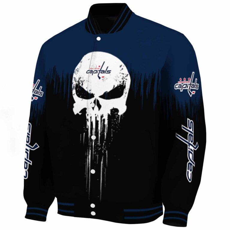 washington capitals punisher skull blue black white jacket best selling jacketwow