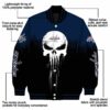 washington capitals punisher skull blue black white jacket new arrival jacketwow