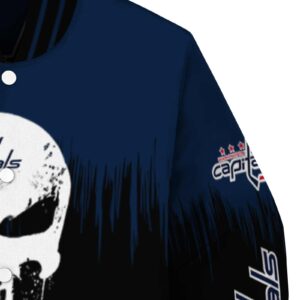 washington capitals punisher skull blue black white jacket premium grade jacketwow