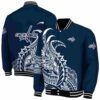 washington capitals tribal art blue white black jacket fashion forward jacketwow