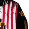 washington commanders patriotic theme black jacket premium grade jacketwow