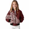 washington commanders tribal art burgundy white black jacket top rated jacketwow