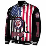 washington nationals patriotic theme black jacket best selling jacketwow