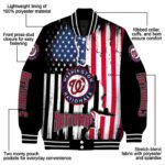 washington nationals patriotic theme black jacket best selling jacketwow