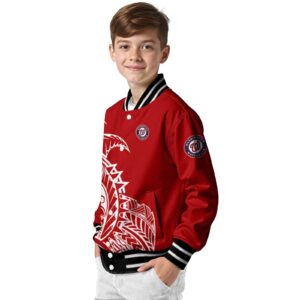 washington nationals tribal art red white black jacket trendy jacketwow
