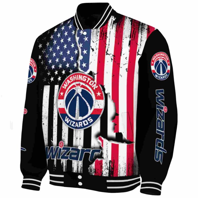 washington wizards patriotic theme black jacket best selling jacketwow